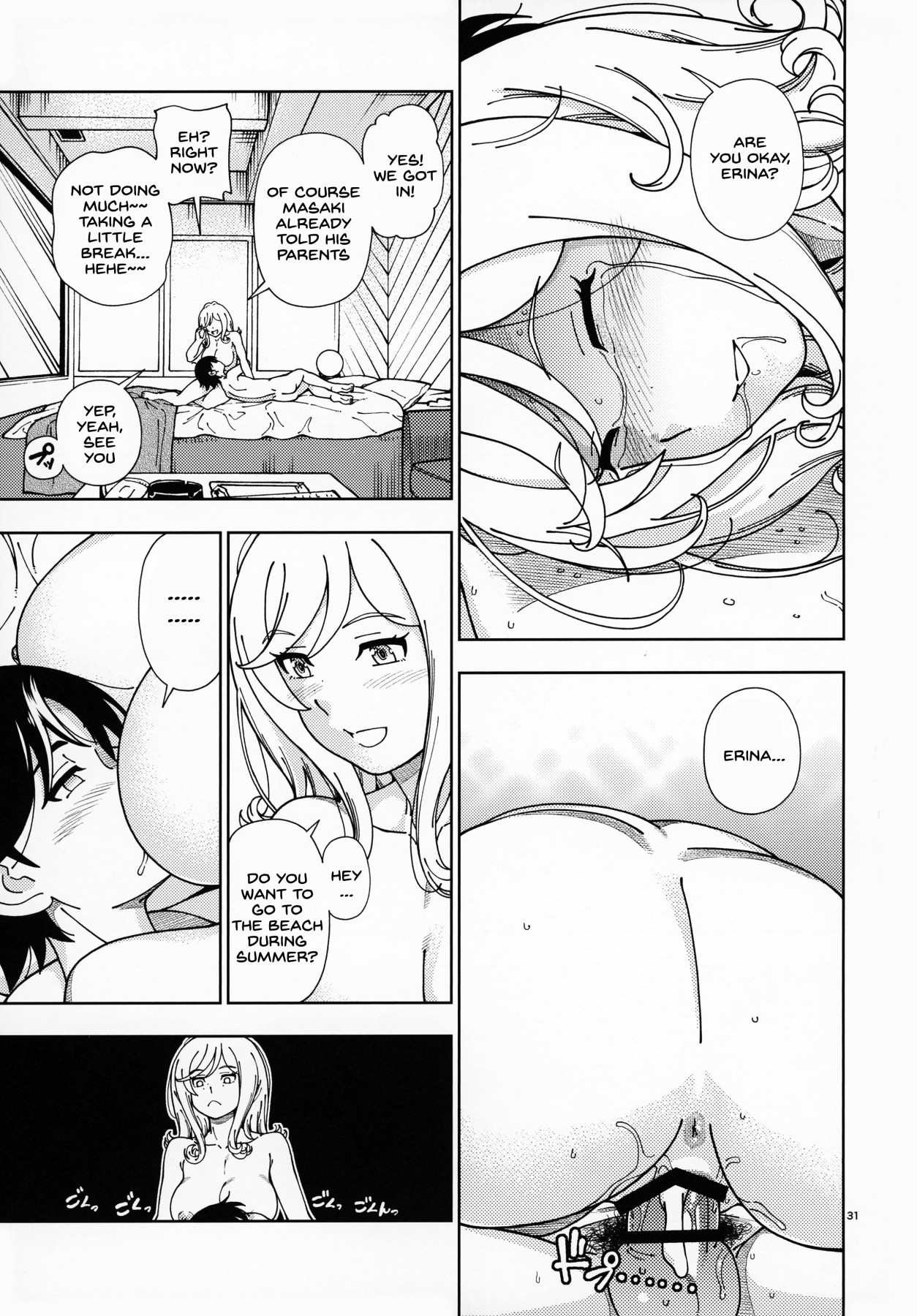 Hentai Manga Comic-Honey Blonde Sakura-Read-30